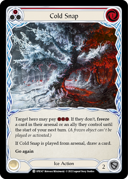 Cold Snap (Red) [UPR147] (Uprising)  Rainbow Foil | GnG Games