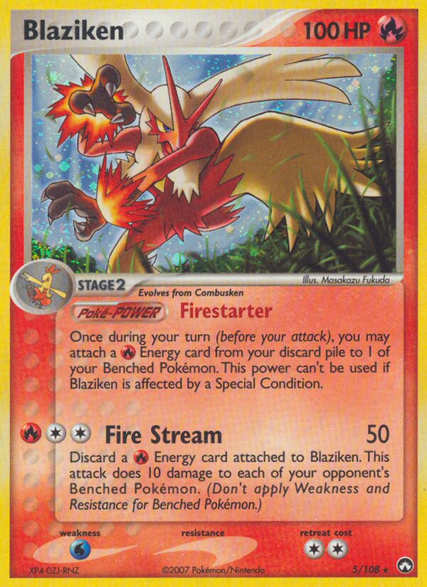 Blaziken (5/108) [EX: Power Keepers] | GnG Games