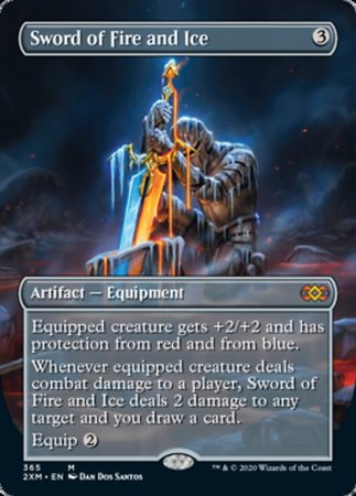 Sword of Fire and Ice (Borderless) [Double Masters] | GnG Games