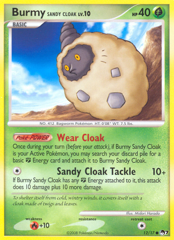 Burmy Sandy Cloak (12/17) [POP Series 7] | GnG Games