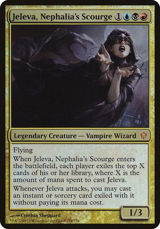 Jeleva, Nephalia's Scourge (Commander 2013) [Commander 2013 Oversized] | GnG Games