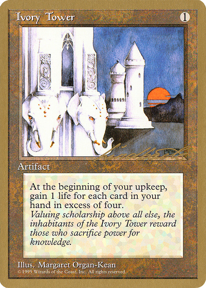 Ivory Tower (Leon Lindback) [Pro Tour Collector Set] | GnG Games