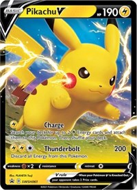 Pikachu V - SWSH061 [SWSH: Sword & Shield Promo Cards] | GnG Games