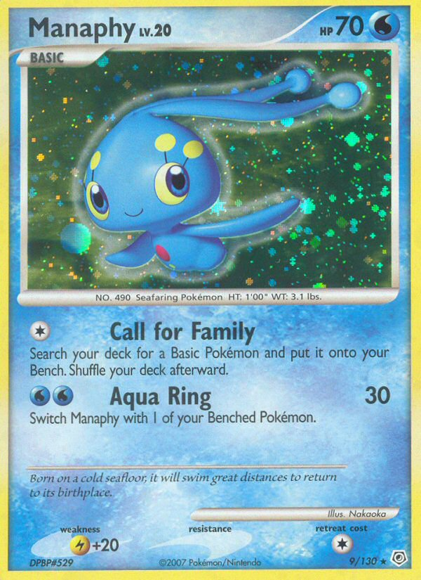 Manaphy (9/130) [Diamond & Pearl: Base Set] | GnG Games