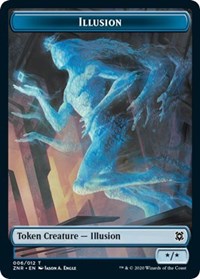 Illusion // Pegasus Double-sided Token (Challenger 2021) [Unique and Miscellaneous Promos] | GnG Games