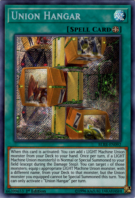 Union Hangar [BLRR-EN092] Secret Rare | GnG Games