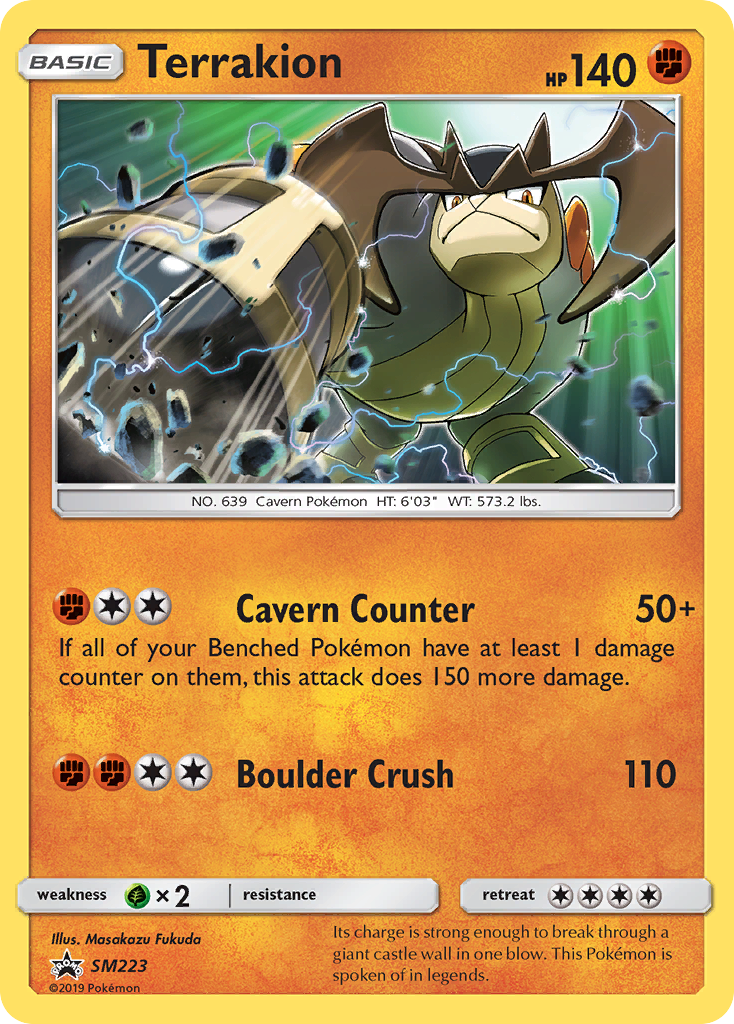 Terrakion (SM223) [Sun & Moon: Black Star Promos] | GnG Games