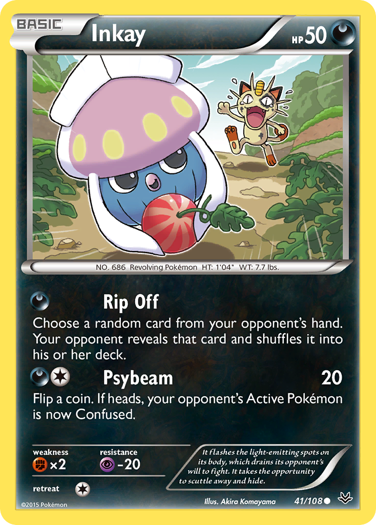 Inkay (41/108) [XY: Roaring Skies] | GnG Games