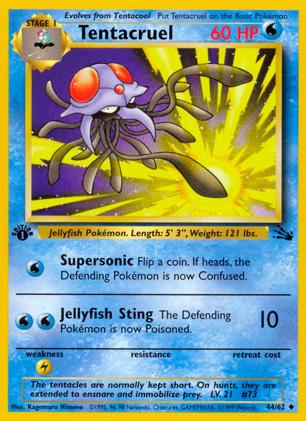 Tentacruel (44/62) [Fossil 1st Edition] | GnG Games