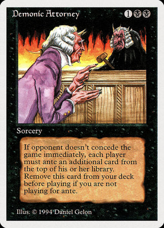 Demonic Attorney [Summer Magic / Edgar] | GnG Games