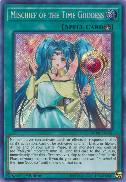 Mischief of the Time Goddess [SHVA-EN007] Secret Rare | GnG Games