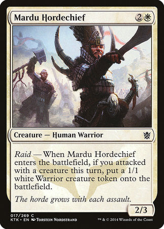 Mardu Hordechief [Khans of Tarkir] | GnG Games