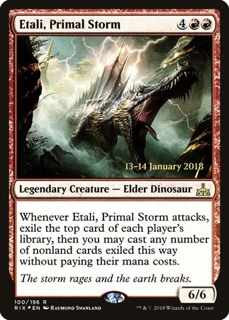 Etali, Primal Storm [Rivals of Ixalan Promos] | GnG Games