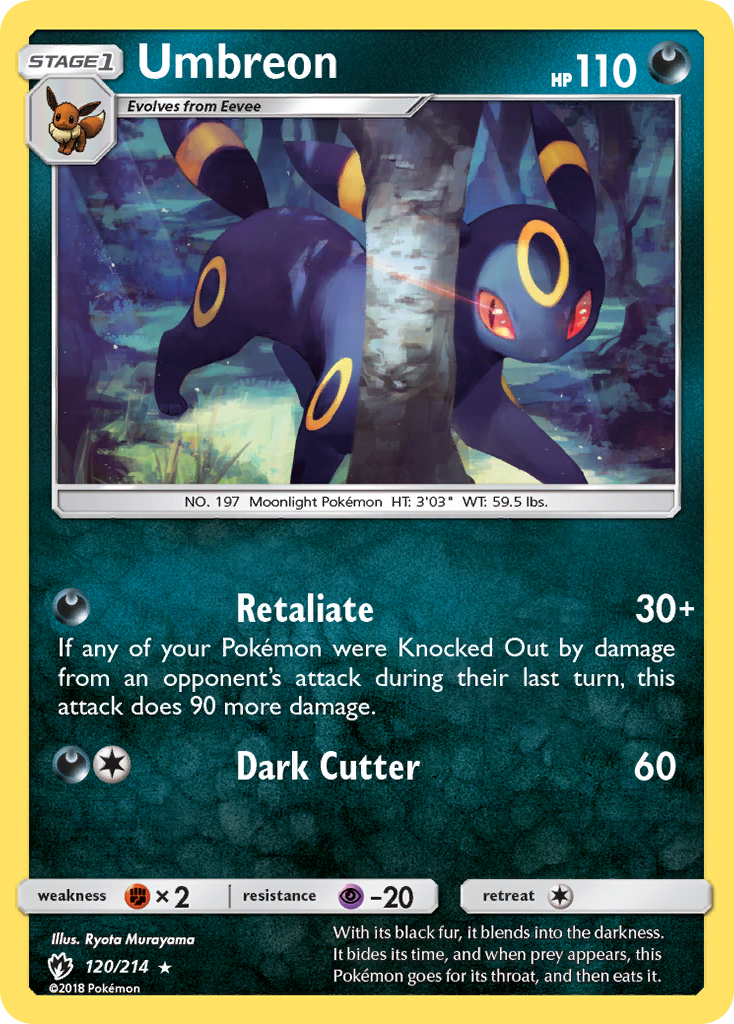 Umbreon (120/214) [Sun & Moon: Lost Thunder] | GnG Games