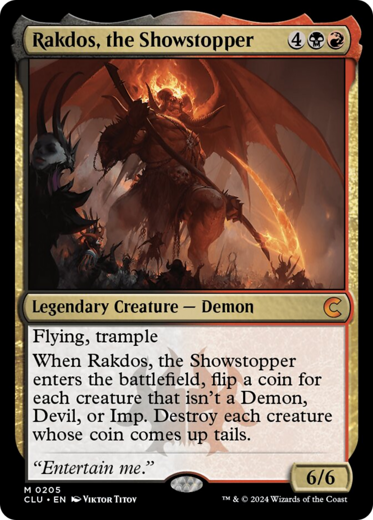 Rakdos, the Showstopper [Ravnica: Clue Edition] | GnG Games