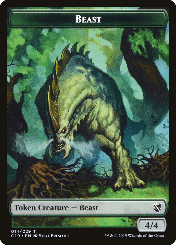 Beast (014/029) [Commander 2019 Tokens] | GnG Games