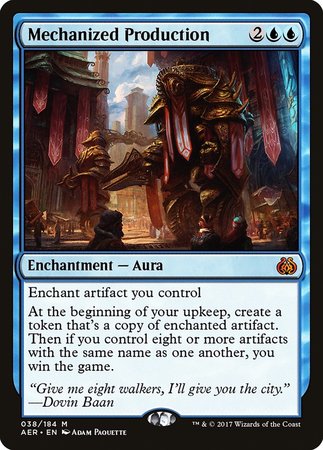 Mechanized Production [Aether Revolt] | GnG Games