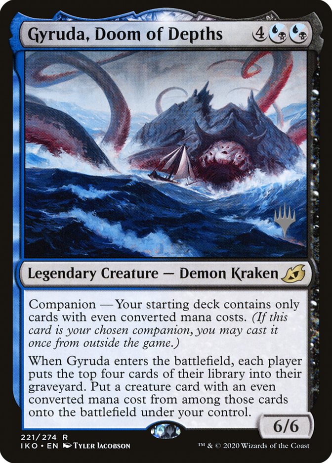 Gyruda, Doom of Depths (Promo Pack) [Ikoria: Lair of Behemoths Promos] | GnG Games