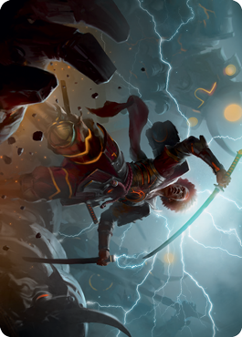 Raiyuu, Storm's Edge Art Card [Kamigawa: Neon Dynasty Art Series] | GnG Games
