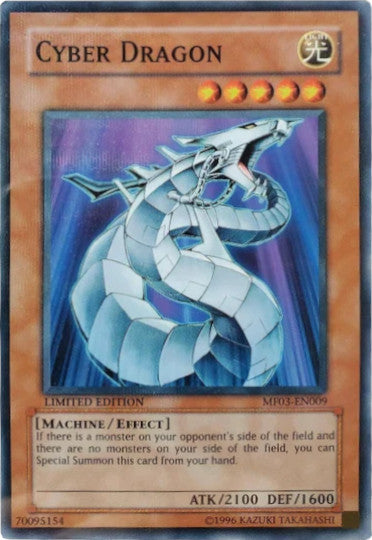 Cyber Dragon [MF03-EN010] Parallel Rare | GnG Games