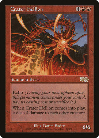 Crater Hellion [Urza's Saga] | GnG Games