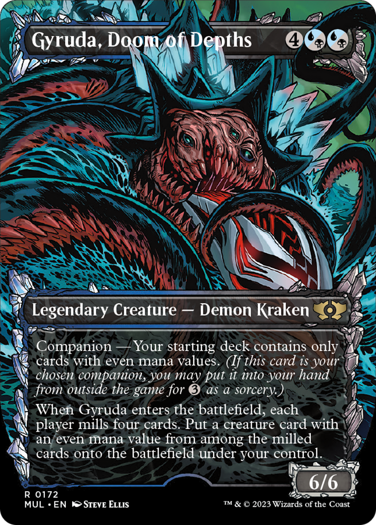 Gyruda, Doom of Depths (Halo Foil) [Multiverse Legends] | GnG Games