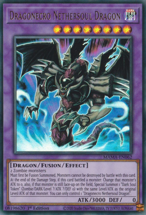 Dragonecro Nethersoul Dragon [MAMA-EN062] Ultra Rare | GnG Games