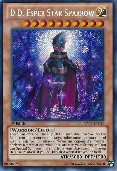 D.D. Esper Star Sparrow [HA07-EN031] Secret Rare | GnG Games