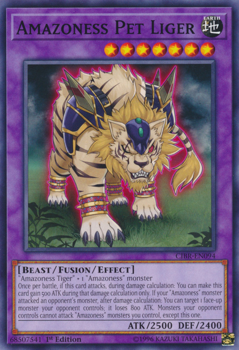 Amazoness Pet Liger [CIBR-EN094] Common | GnG Games