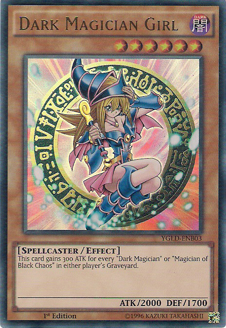 Dark Magician Girl (B) [YGLD-ENB03] Ultra Rare | GnG Games