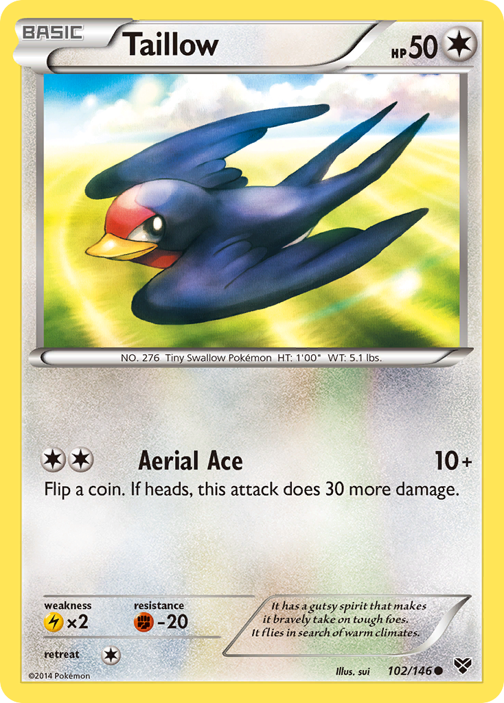 Taillow (102/146) [XY: Base Set] | GnG Games