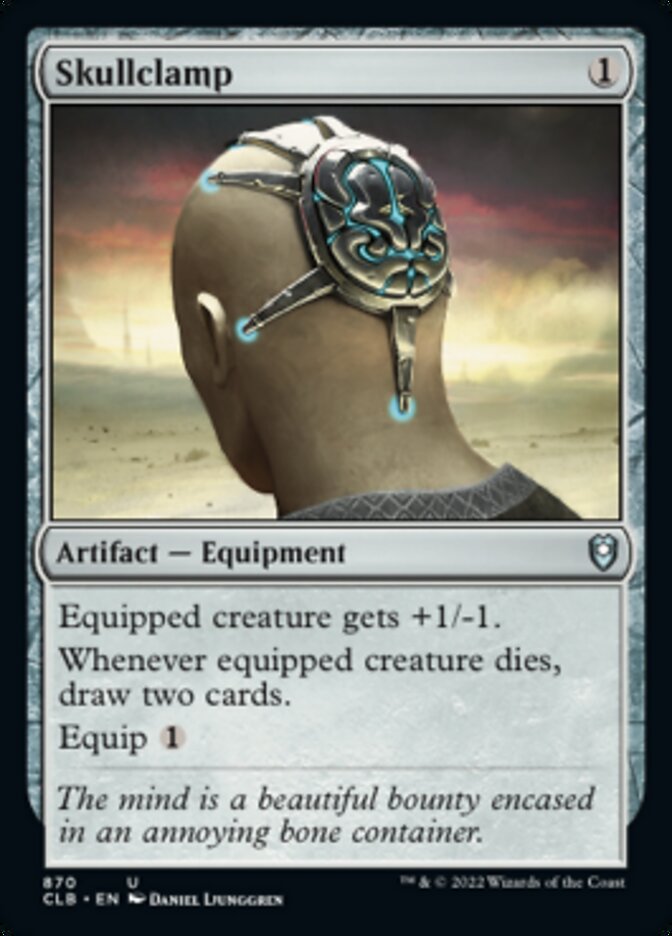 Skullclamp [Commander Legends: Battle for Baldur's Gate] | GnG Games