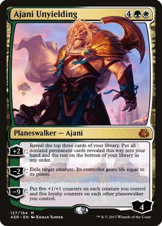 Ajani Unyielding [Aether Revolt] | GnG Games