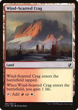 Wind-Scarred Crag [Commander 2019] | GnG Games