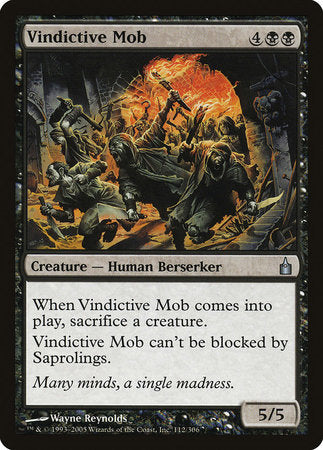 Vindictive Mob [Ravnica: City of Guilds] | GnG Games