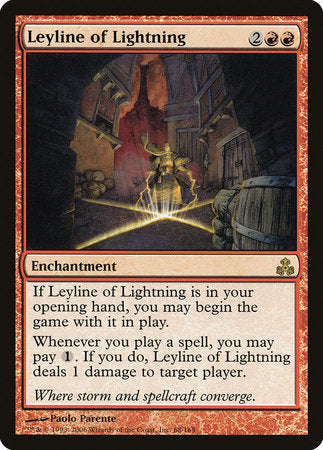 Leyline of Lightning [Guildpact] | GnG Games