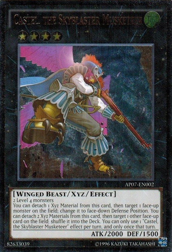 Castel, the Skyblaster Musketeer [AP07-EN002] Ultimate Rare | GnG Games