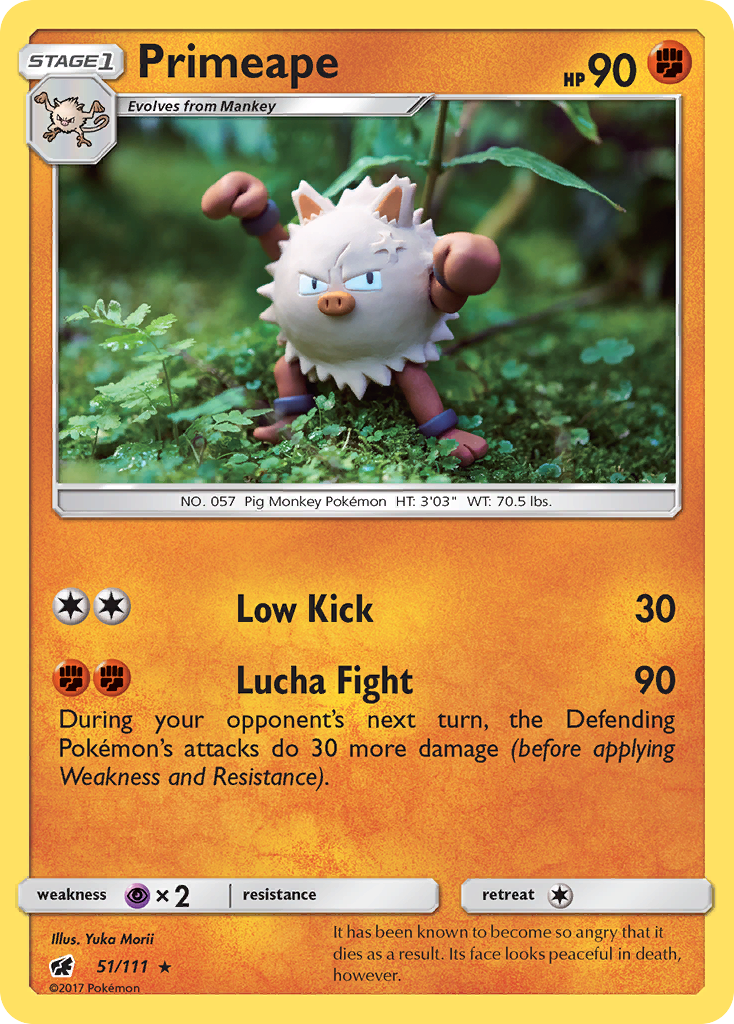 Primeape (51/111) [Sun & Moon: Crimson Invasion] | GnG Games
