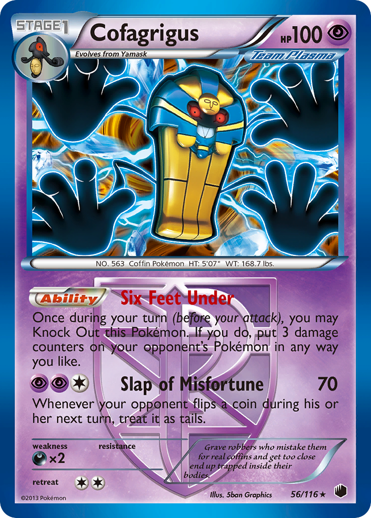 Cofagrigus (56/116) [Black & White: Plasma Freeze] | GnG Games