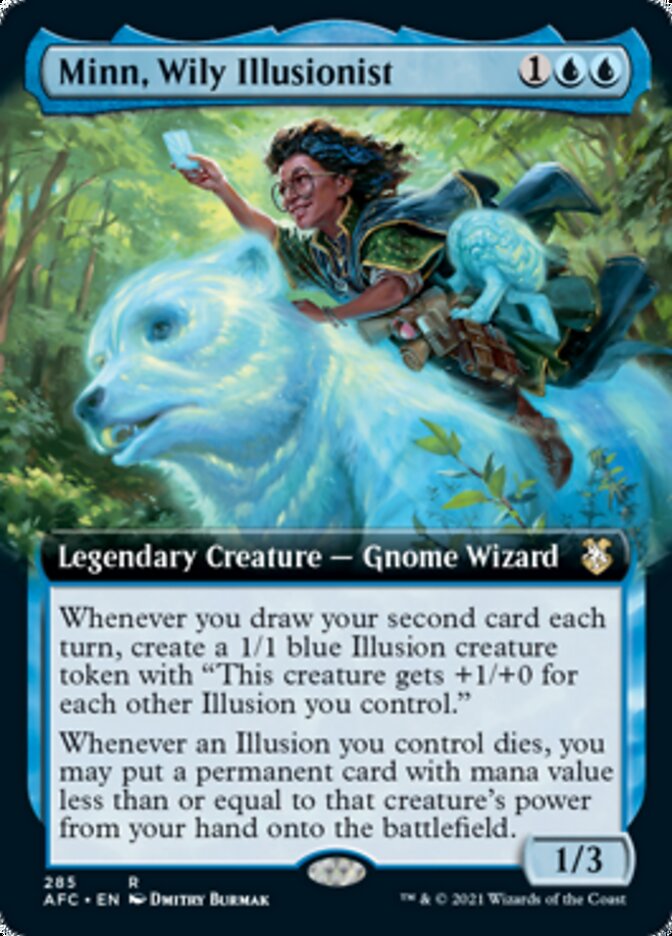 Minn, Wily Illusionist (Extended) [Dungeons & Dragons: Adventures in the Forgotten Realms Commander] | GnG Games