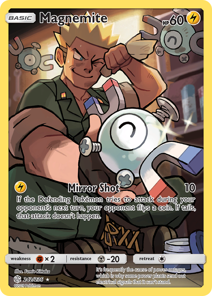 Magnemite (242/236) [Sun & Moon: Cosmic Eclipse] | GnG Games
