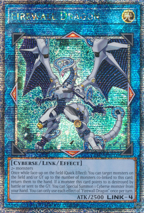 Firewall Dragon [TN23-EN008] Quarter Century Secret Rare | GnG Games