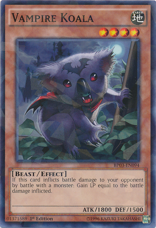 Vampire Koala (Shatterfoil) [BP03-EN094] Rare | GnG Games