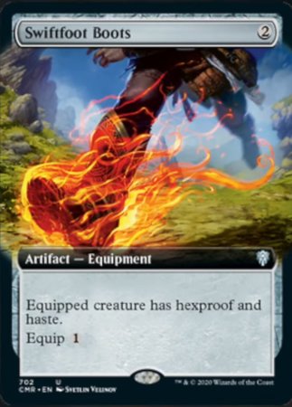 Swiftfoot Boots (Extended Art) [Commander Legends] | GnG Games