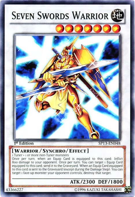 Seven Swords Warrior [SP13-EN048] Common | GnG Games