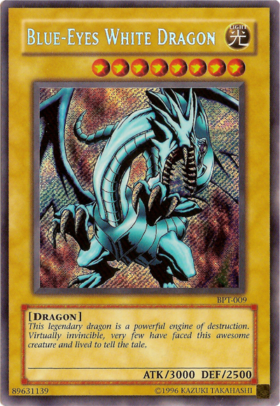 Blue-Eyes White Dragon [BPT-009] Secret Rare | GnG Games