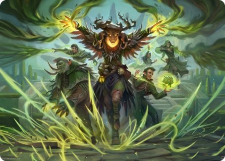 Witherbloom Command Art Card [Strixhaven: School of Mages Art Series] | GnG Games