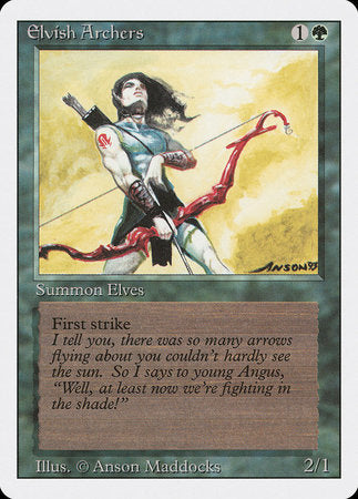 Elvish Archers [Revised Edition] | GnG Games