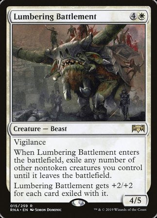 Lumbering Battlement [Ravnica Allegiance] | GnG Games