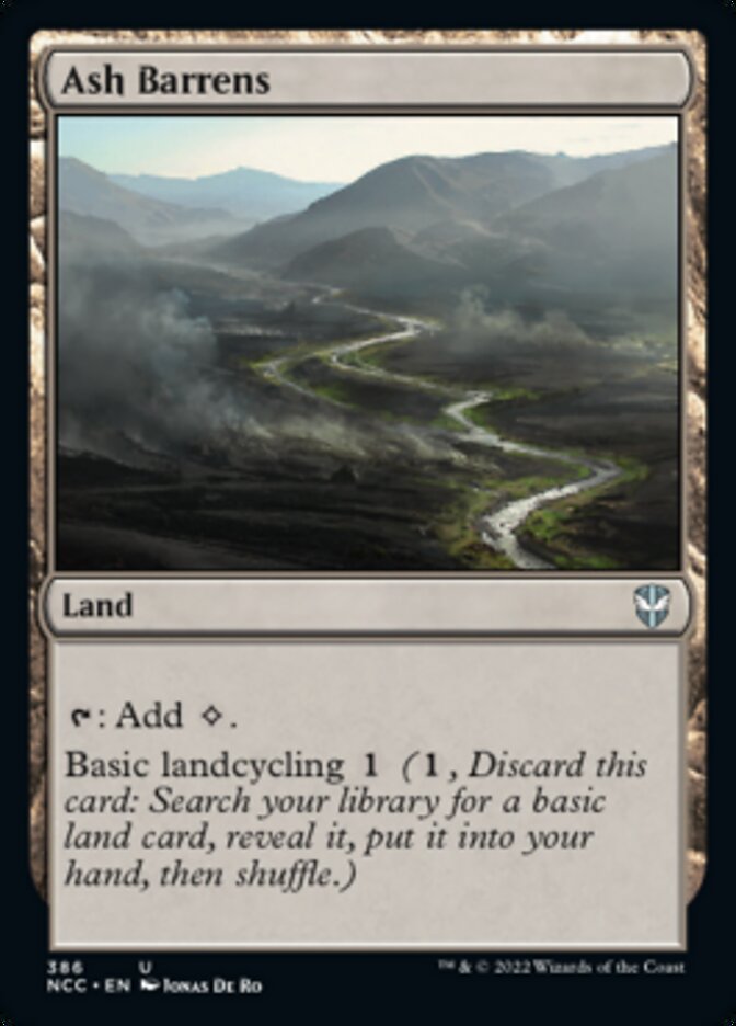 Ash Barrens [Streets of New Capenna Commander] | GnG Games